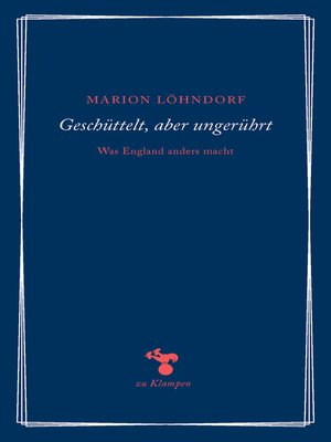 cover image of Geschüttelt, aber ungerührt